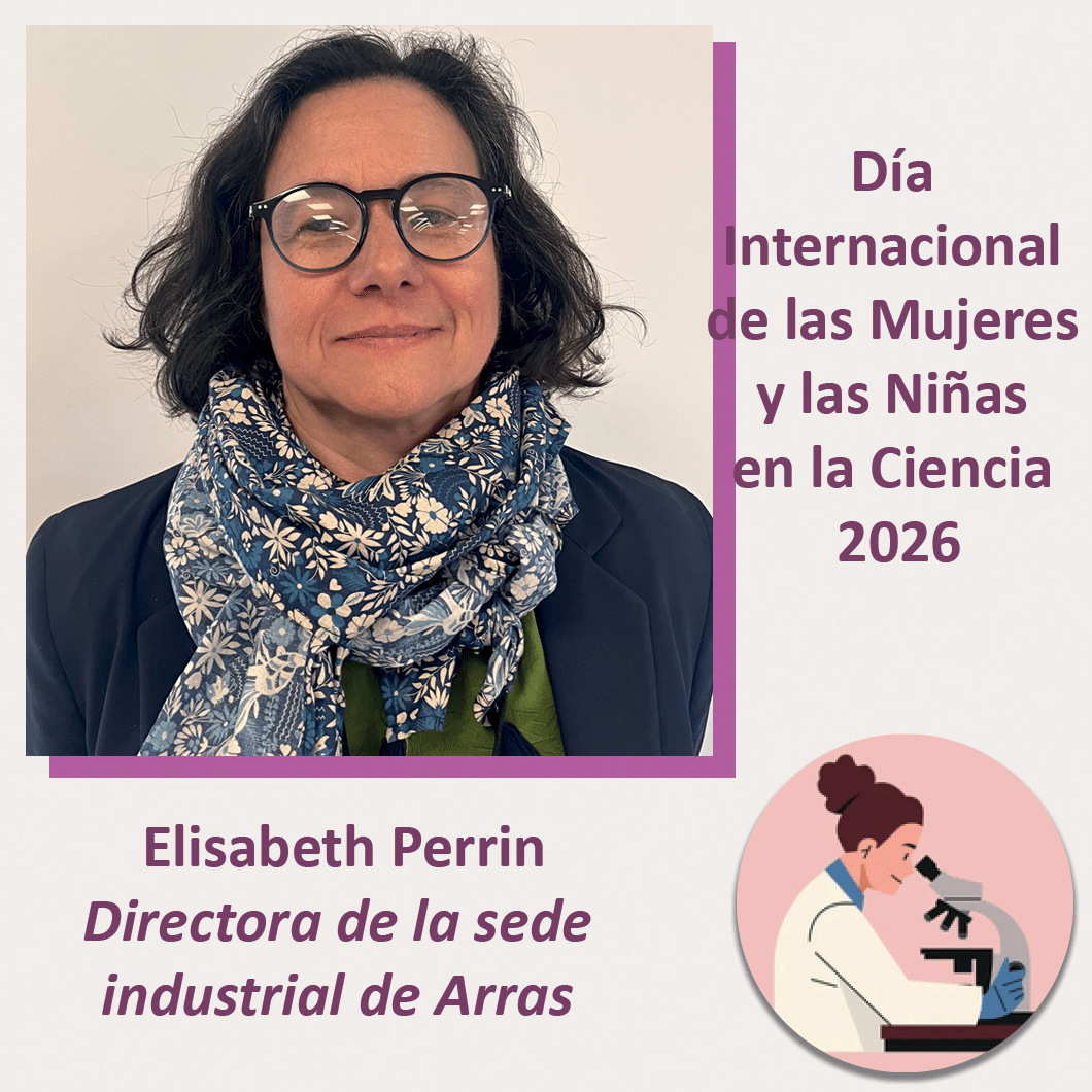 Día Internacional de las Mujeres y las Niñas en la Ciencia 2026, Elisabeth Perrin, directora de la nueva sede de Arras